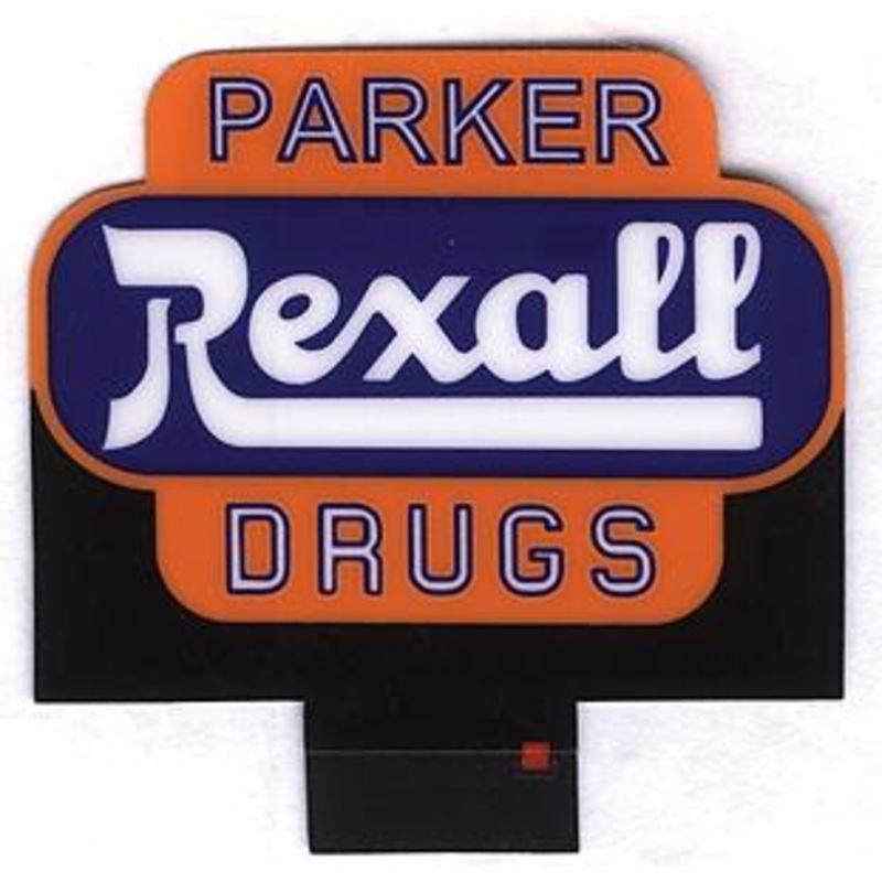 Rexall Animated Neon Small Billboard Kit
