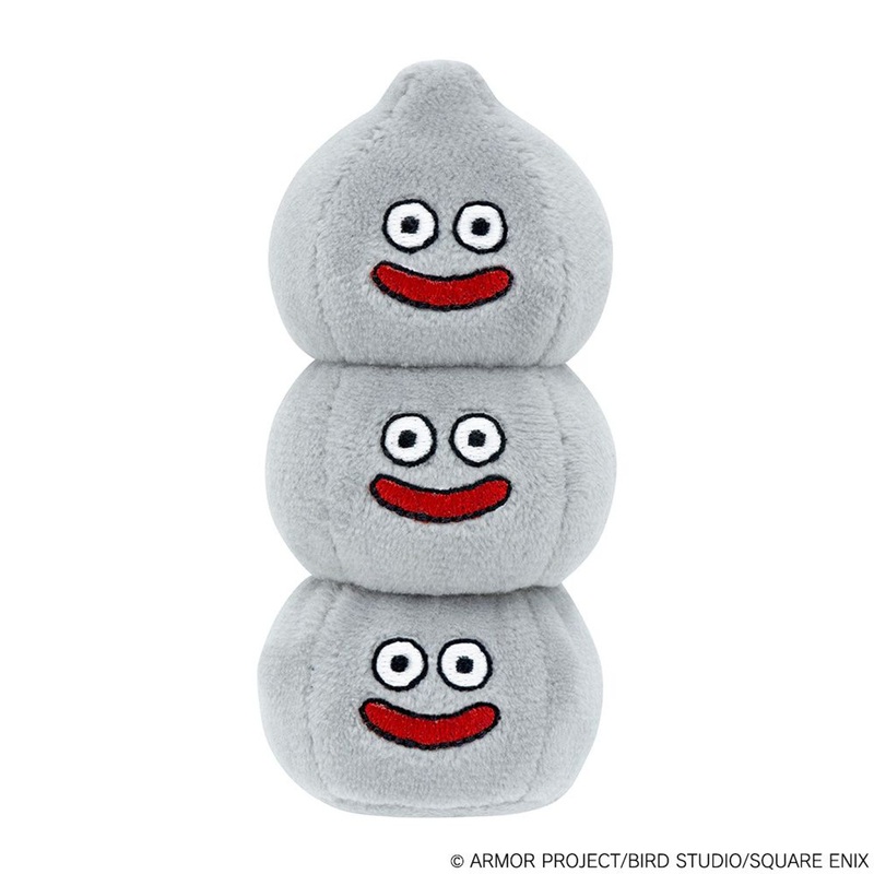 Square Enix Dragon Quest: Smile Slime Squeeze it! Plushie – Metal Medley