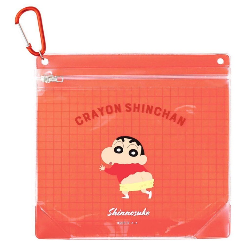 T’s Factory Crayon Shin-Chan Carabiner Zipper Case