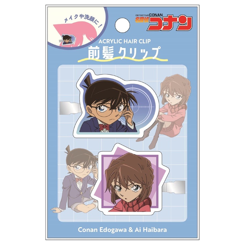 T’s Factory Detective Conan / Acrylic Bangs Clip Edogawa Conan & Haibara Ai