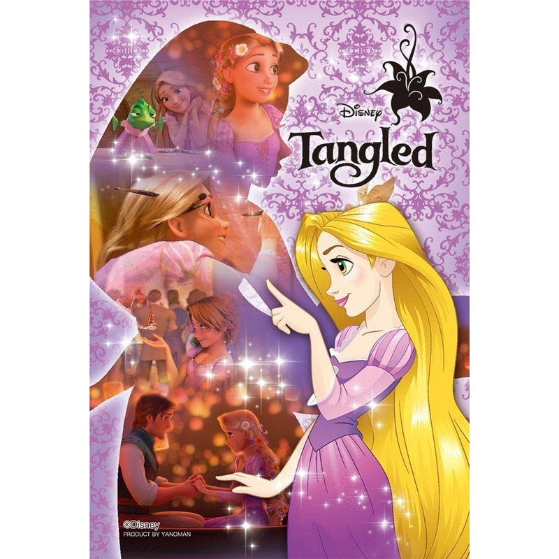 Yanoman Prism Art Jigsaw Petit Puzzle 97-111 Disney Tangled Rapunzel (70 Pieces)