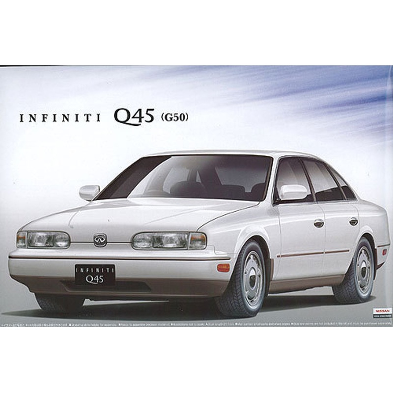 Aoshima 00052 Nissan Infiniti Q45 (G50) 1/24 Scale Kit