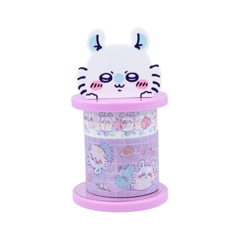Chiikawa Decorative masking Tape With Tape Holder (Momonga)