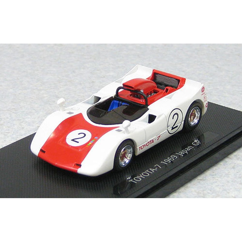 Ebbro 44718 Toyota 7 Japan Grand Prix 1969 No.2 (Red) 1/43 Scale