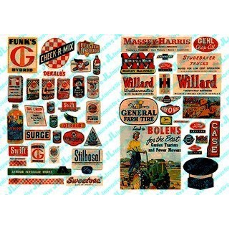 Farm Implement/Feed & Seed Posters 1940’s to 50’s