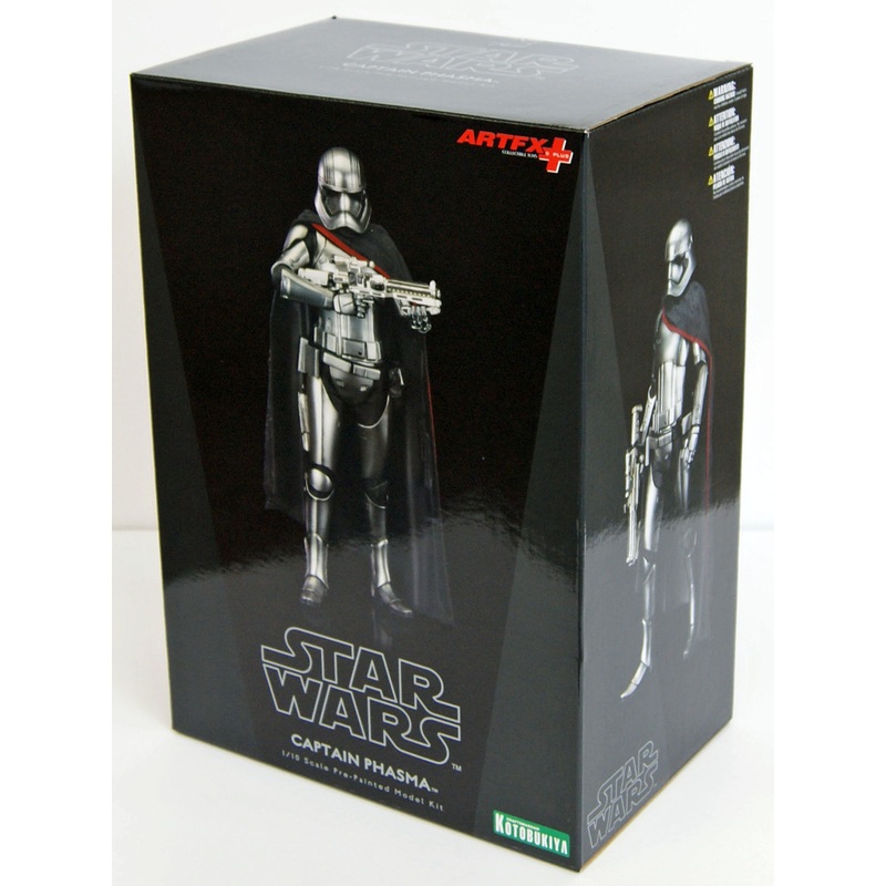 Kotobukiya SW108 ARTFX+ Star Wars Captain Phasma Force Awaken Figure 1/10 Scale