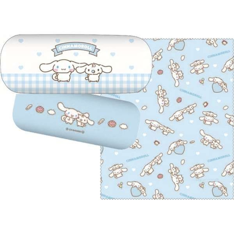 Marimocraft Sanrio Glasses Case Cinnamoroll & Milk