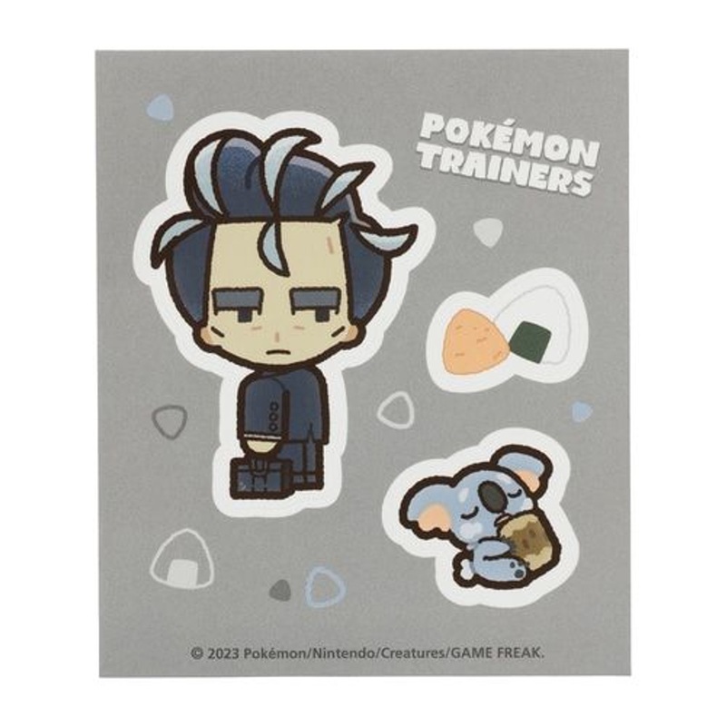 Pokemon Center Original Sticker Larry & Komala (Pokemon Trainers)