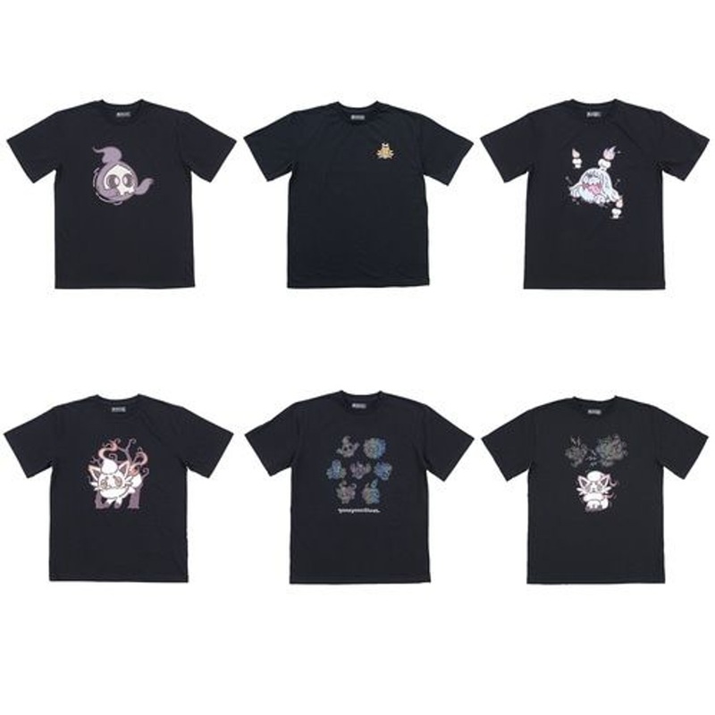 Pokemon Center Original yonayonaGhost M-size T-Shirt (RANDOM)