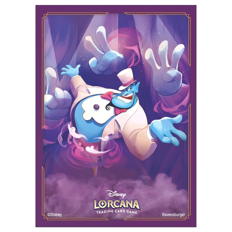 Takara Tomy Disney Lorcana TCG Japanese Version Official Card Sleeve -Genie Trustworthy Friend