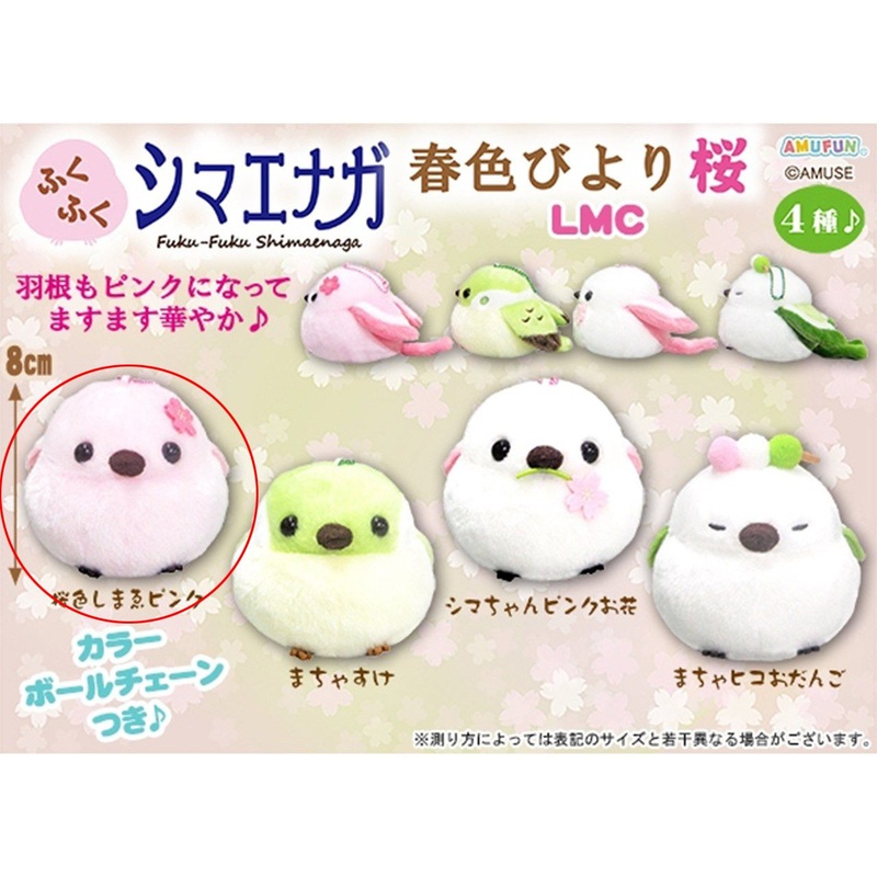 Amuse Fukufuku Shimaenaga Spring Color Weather Sakura LMC Sakura Colored Shimae Pink