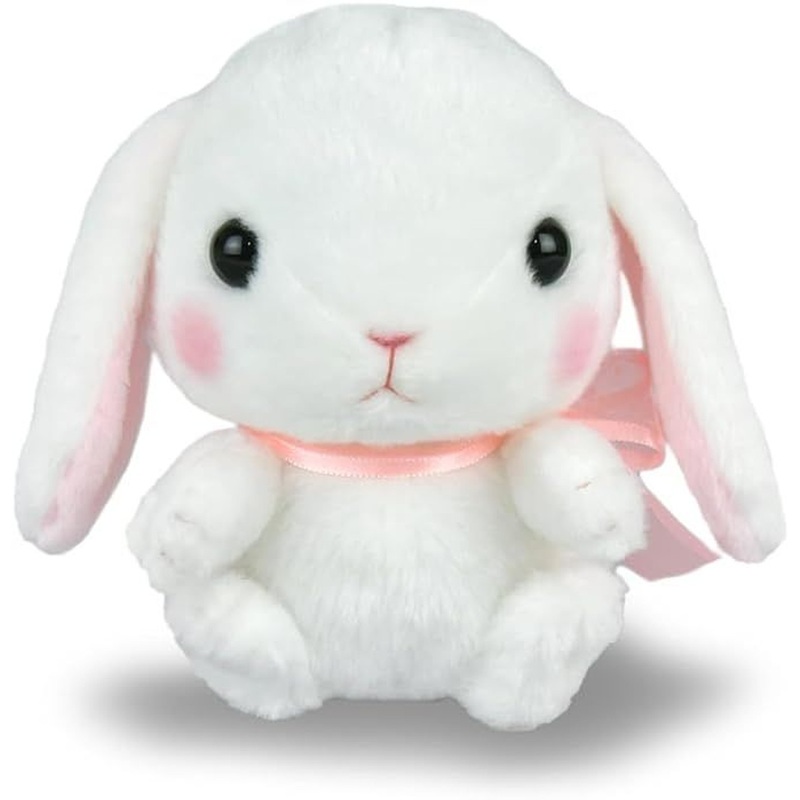 Amuse Pote Usa Loppy Plush Doll Shiro-ppi