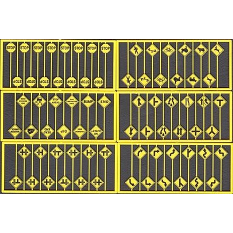 Early Road Sign Assortment (48)