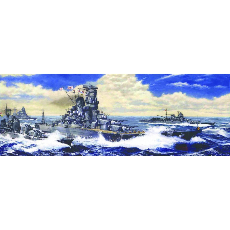 Fujimi TOKU-02 IJN Battleship Yamato Leyte Gulf 1/700 scale kit