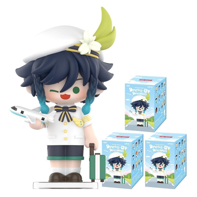 POP-MART Genshin Dress Up Dream Chibi Series Assortment Box (12 BOX RANDOM)