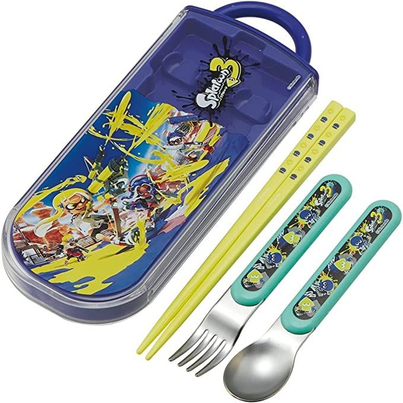 Skater Lunch Trio Set (Fork, Spoon, Chopsticks) Splatoon 3