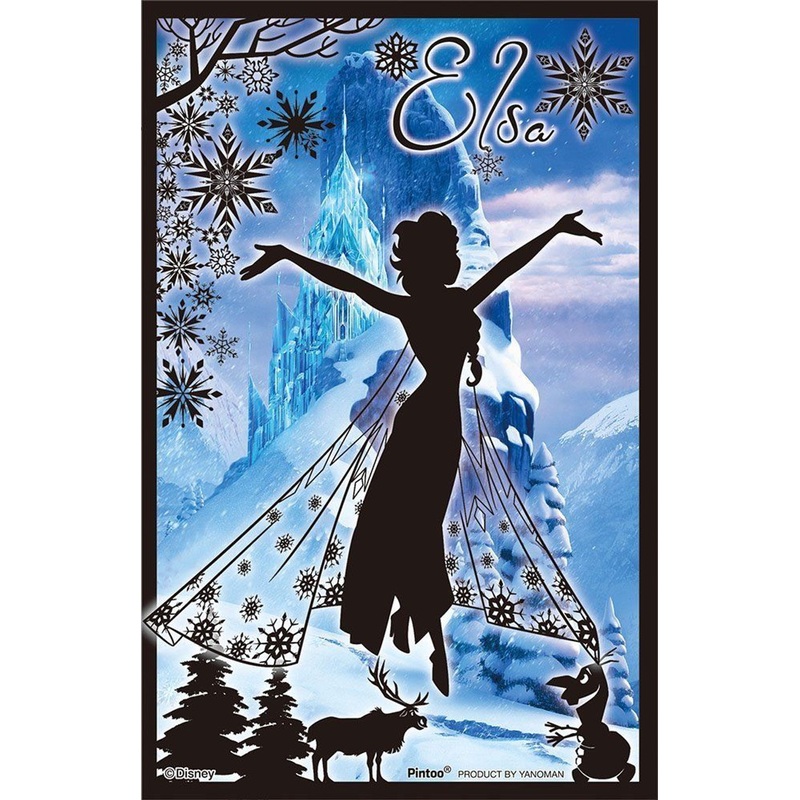 Yanoman Clear Stand Jigsaw Puzzle 2500-15 Disney Frozen Elsa (132 Pieces)