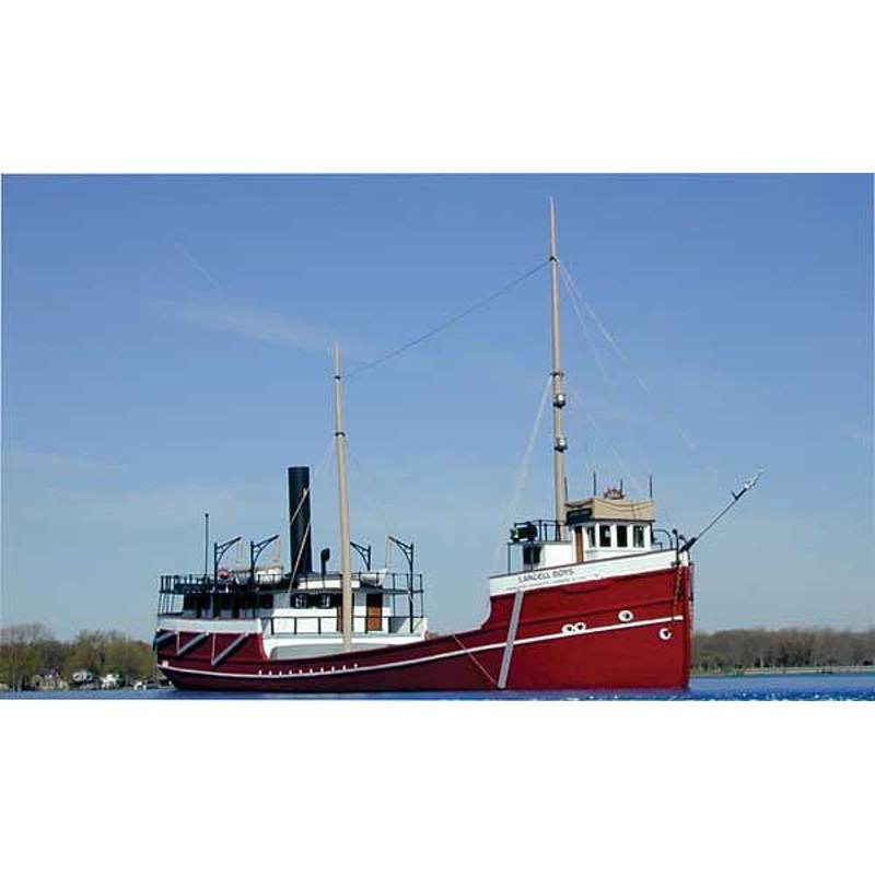 152′ Great Lakes Lumber Ship Langell Boys Resin Kit