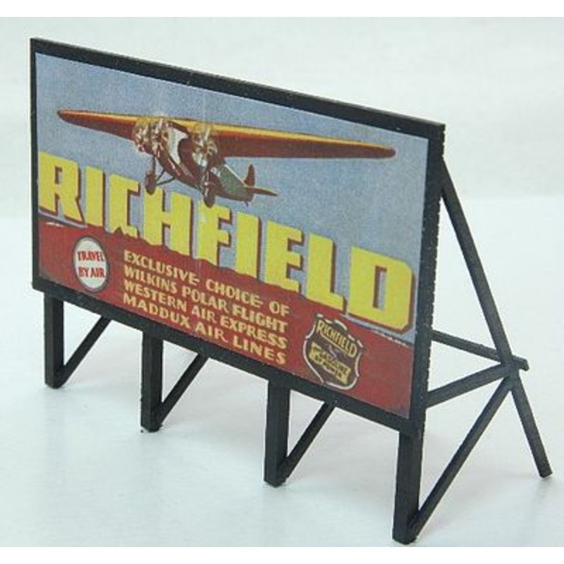 Custom Billboard 1930s Gas