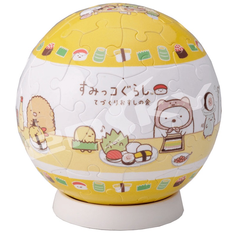 Ensky 3D Jigsaw Puzzle AT0-04 Sumikko Gurashi Making Sushi (60 Pieces)