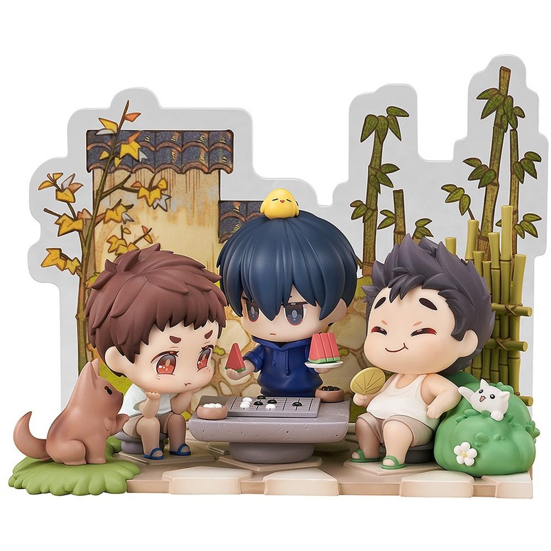 Good Smile Company Chibi Figures Wu Xie & Zhang Qiling & Wang Pangzi Yucun Shiqu Ver. (Time Raiders)