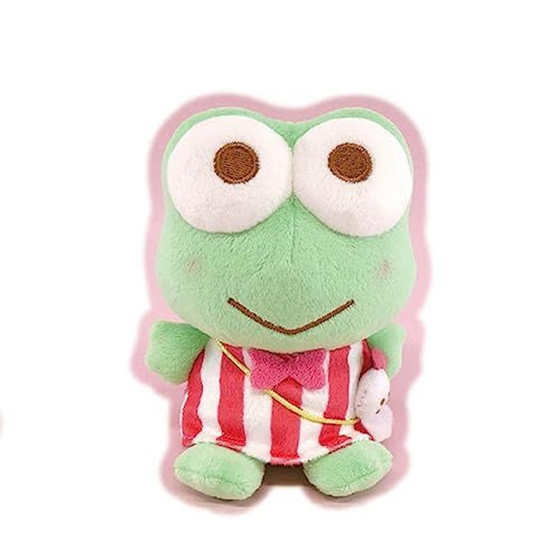 Kcompany Sitting Plush Toy – Sanrio Kero Kero Keroppi (Nostalgia Series)