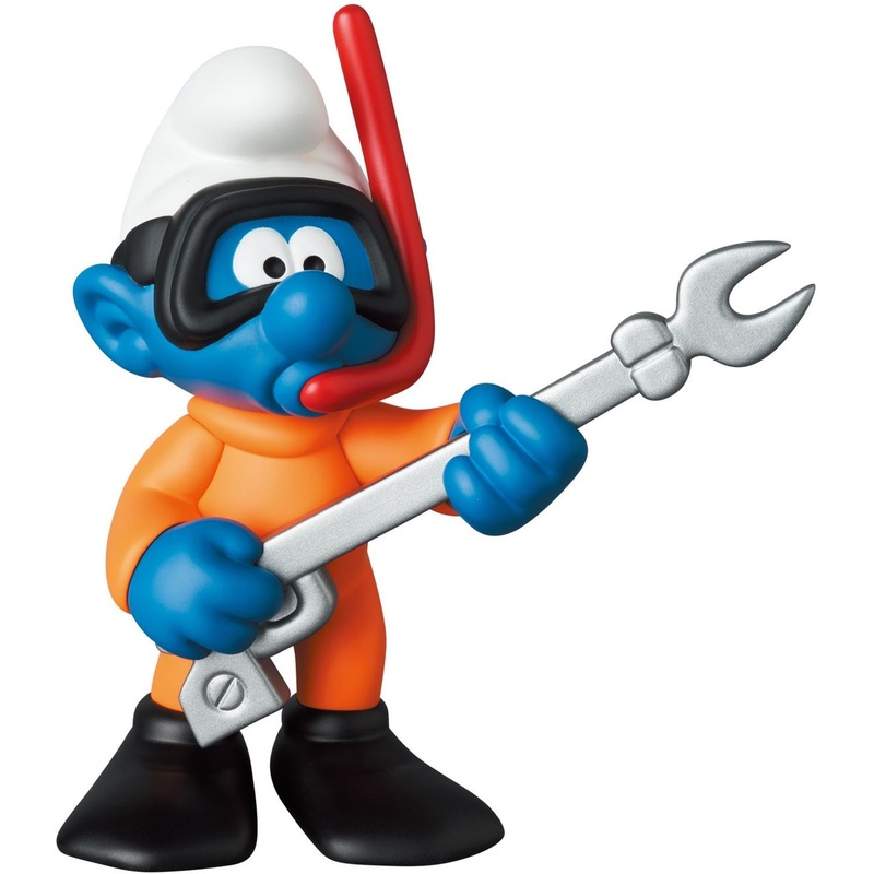 Medicom UDF The Smurfs Series 1 Smurf Diver Figure