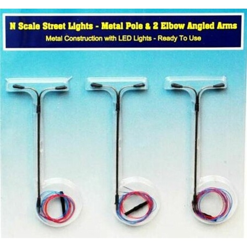 N Street Light 2 Elbow Arms