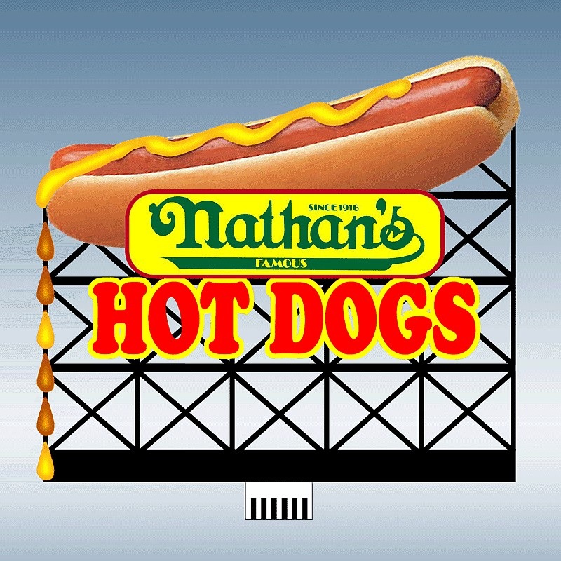 O/Ho Nathan’S Hot Dogs BB
