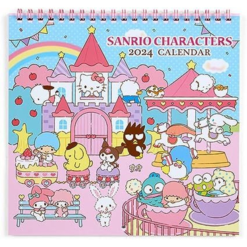 Sanrio Characters Wall Calendar M 2024