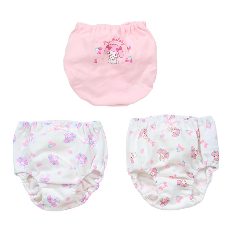 Sanrio My Melody Kids Underwear 3-Piece Set (110cm/ XS)