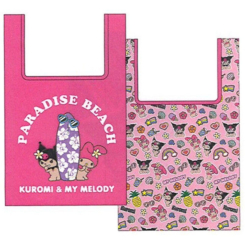 Sanrio My Melody & Kuromi Happy Beach Day Eco Bag M