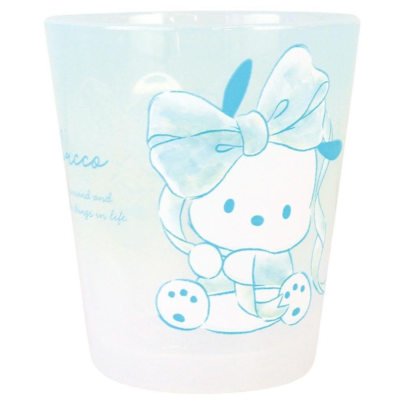 T’s Factory Sanrio Dot Tumbler Watercolor Big Ribbon / Pochacco