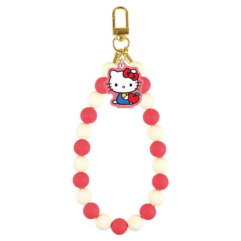 T’s Factory Sanrio Rubber Beads Strap Hello Kitty