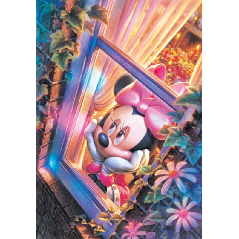 Tenyo Japan Jigsaw Puzzle D-108-996 Disney Minnie Mouse (108 Pieces)