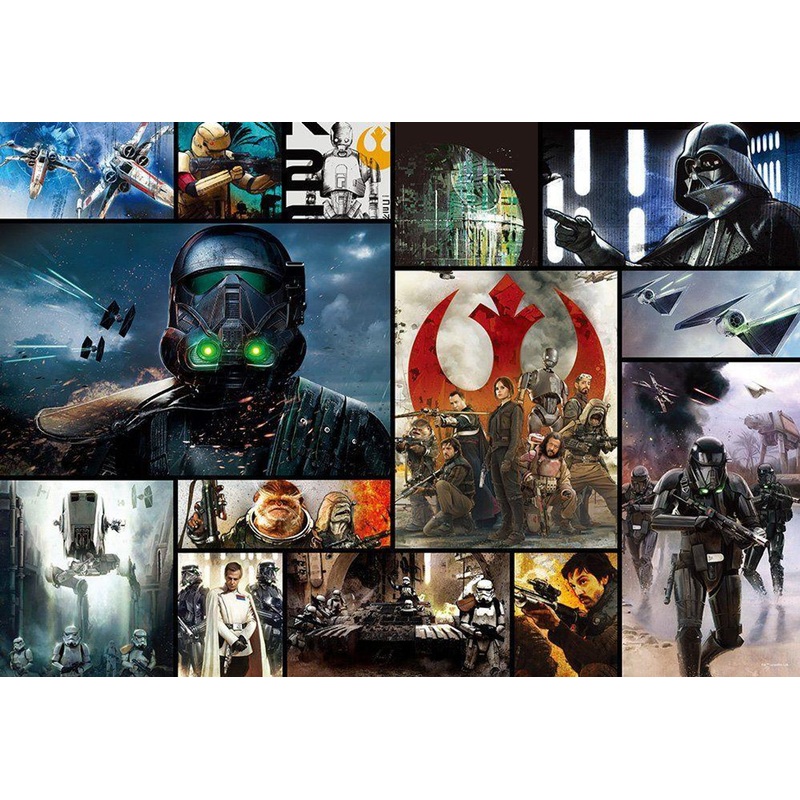 Tenyo W-1000-663 Jigsaw Puzzle Rogue One: A Star Wars Story (1000 Pieces)