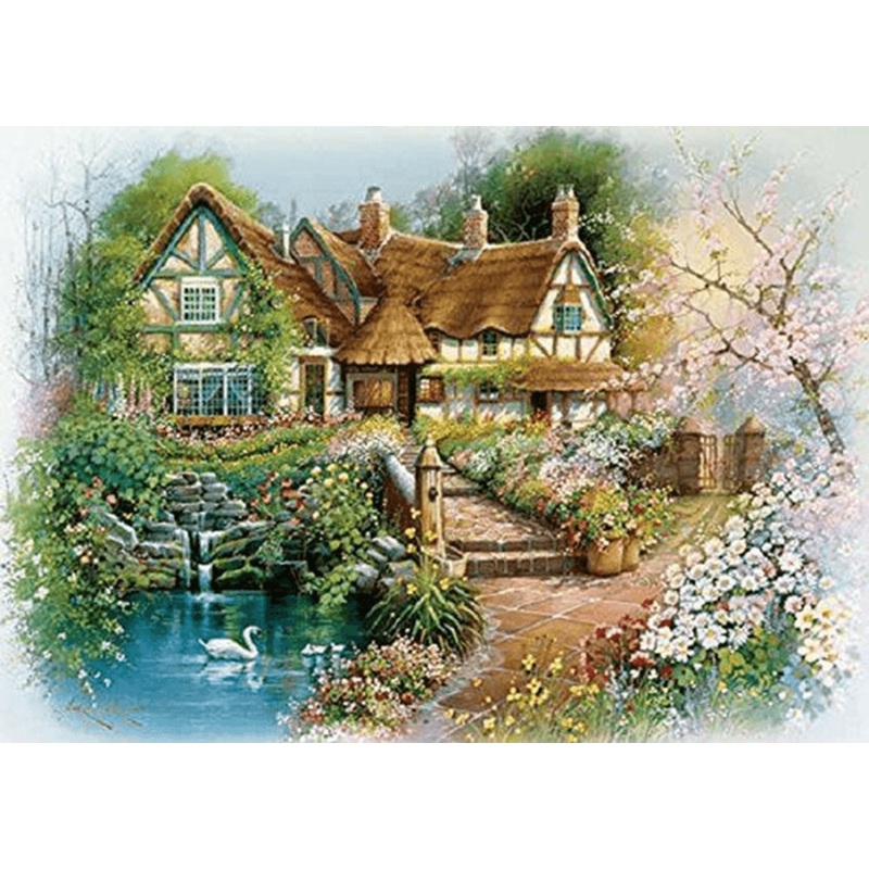 APPLEOne Jigsaw Puzzle 500-232 Andres Orpinas Tender Morning (500 Pieces)