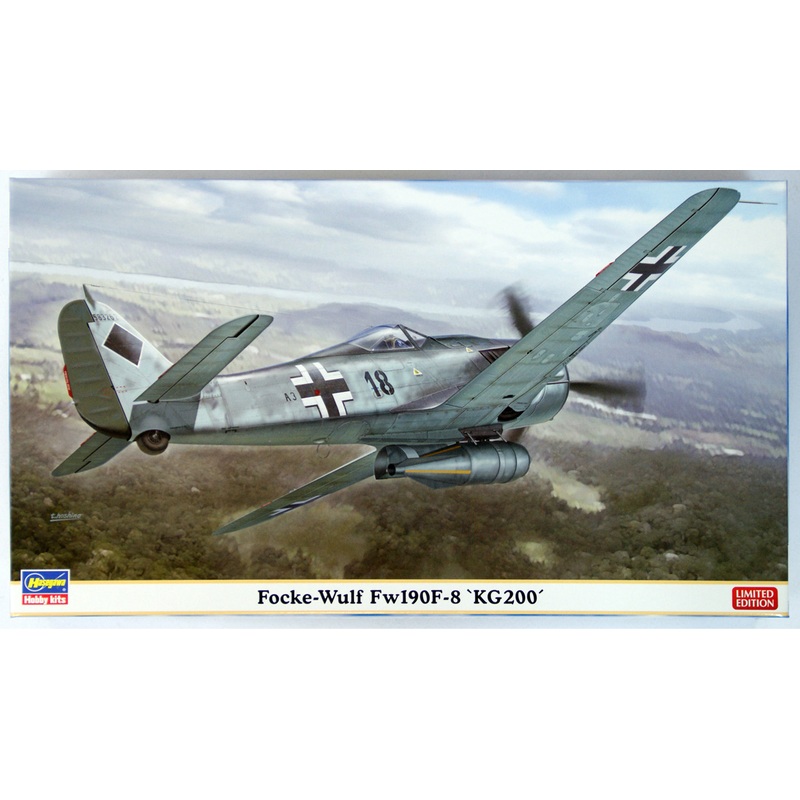 Hasegawa 07352 Focke-Wulf Fw190F-8 KG200 1/48 Scale Kit
