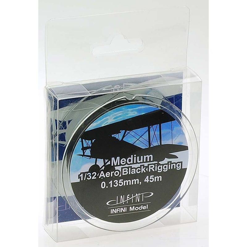 INFINI Model Medium Aero Black Rigging 0.135mm
