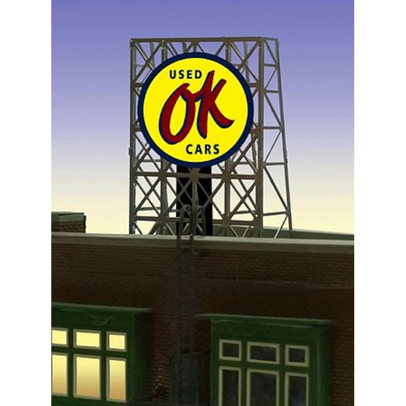 OK Used Cars Billboard