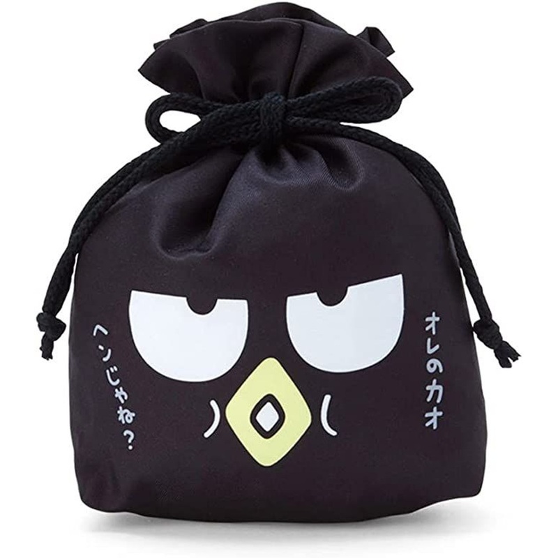 Sanrio Drawstring Bag Bad Badtz-Maru (30th Anniversary & HAPIDANBUI is Celebrating)