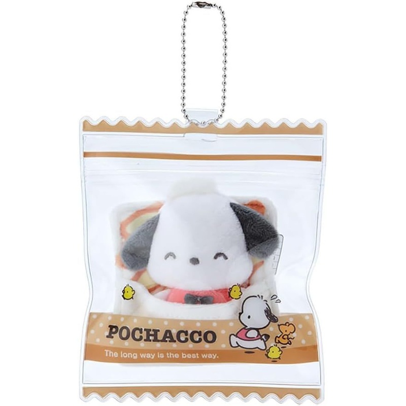 Sanrio Plush Mascot Holder – Pochacco (Sanrio Convenience Store Collection)