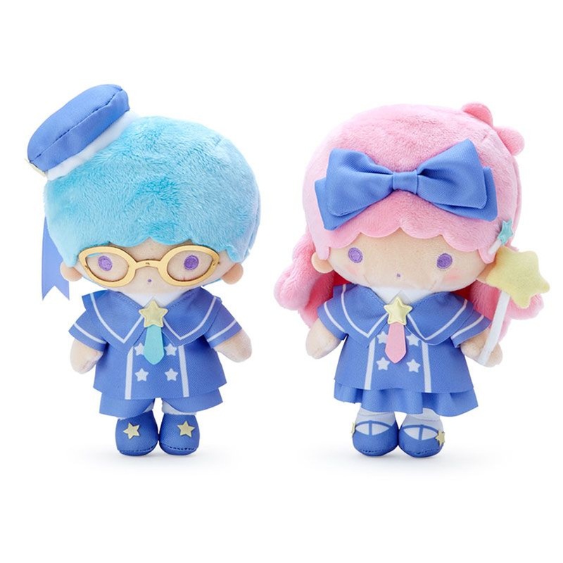 Sanrio Plush Toy Set Little Twin Stars (Illustration Design)