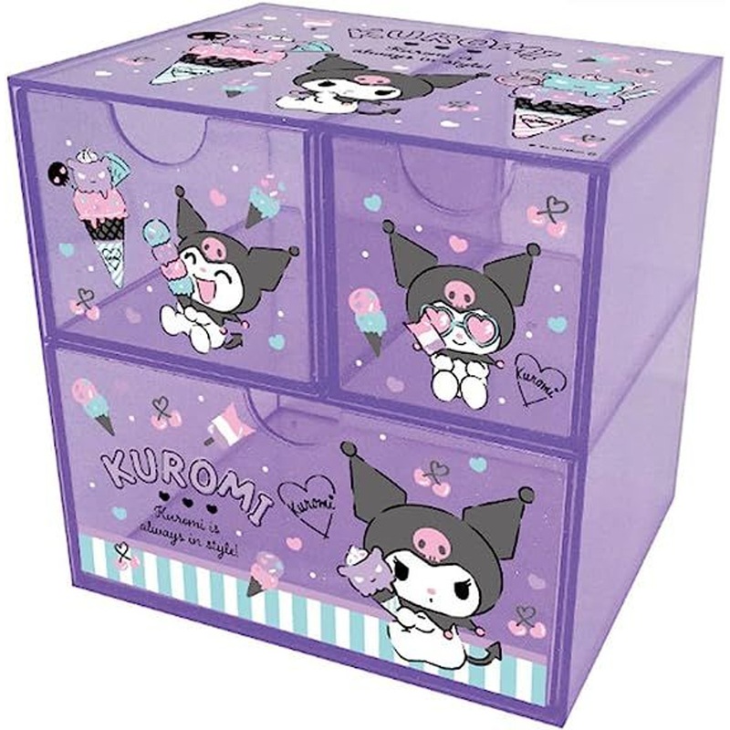 Sanrio Storage Box Mini Chest Drawer – Kuromi