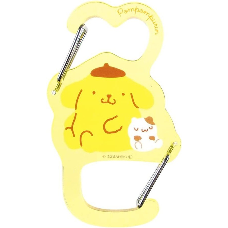 T’s Factory Sanrio Character Carabiner Pom Pom Purin