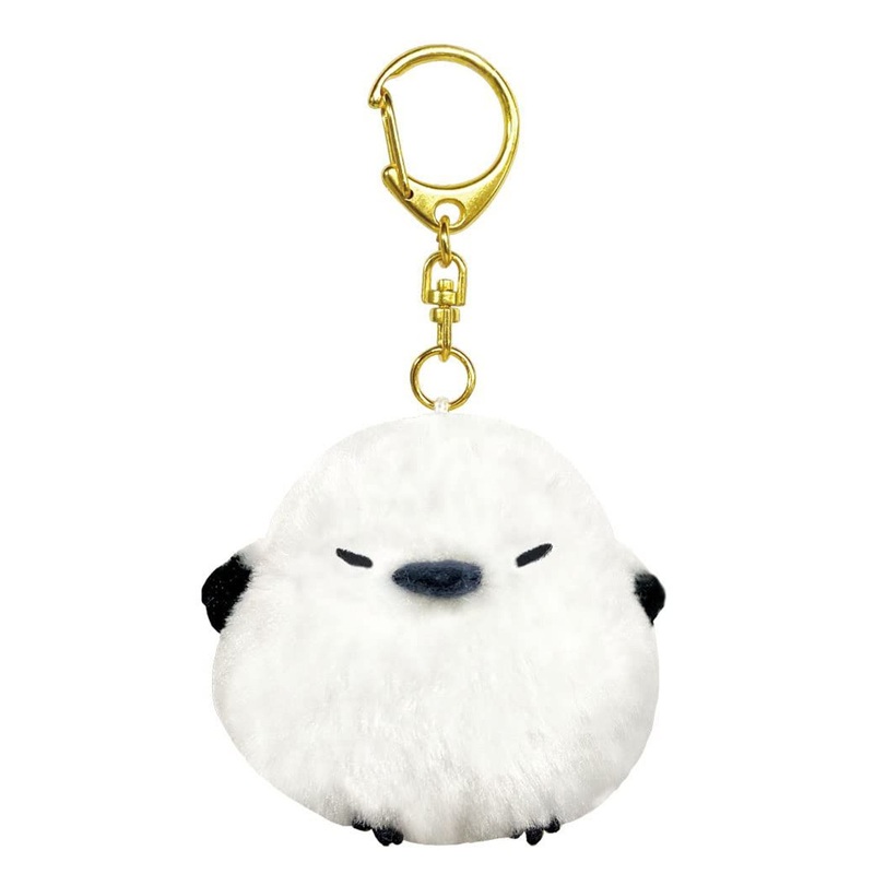Amuse Fluffy Long-Tailed Tit Mascot Keychain Shimahiko