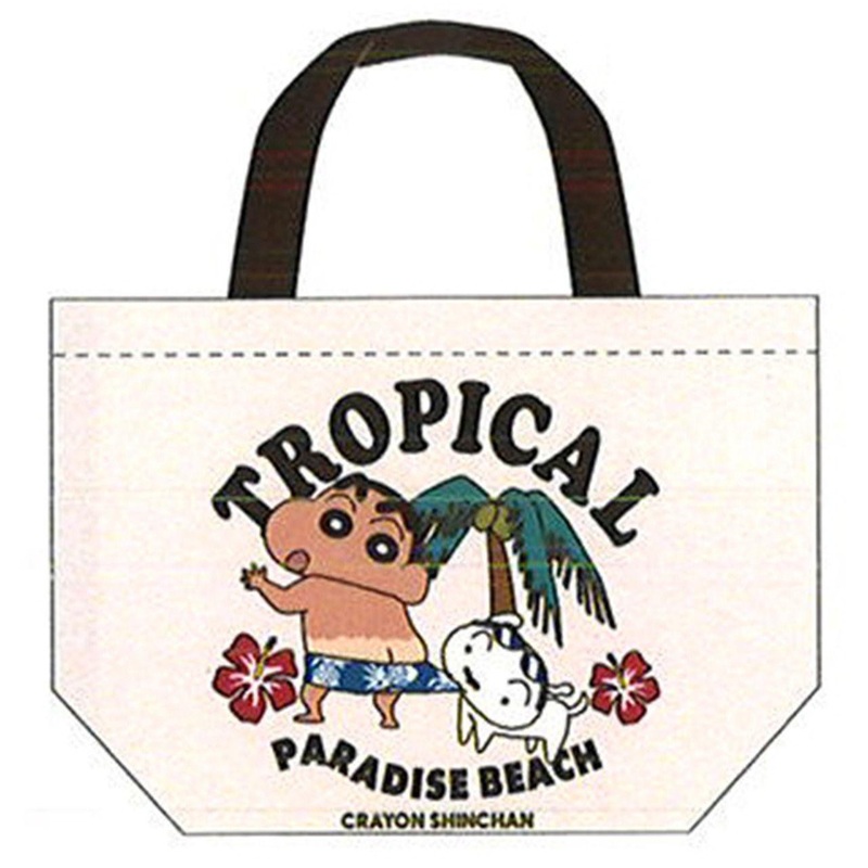 Crayon Shin-chan Mini Tote Bag Tropical Shin-chan
