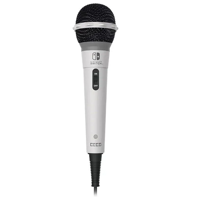 Hori Karaoke Microphone for Nintendo Switch White (Nintendo Official Licensed)