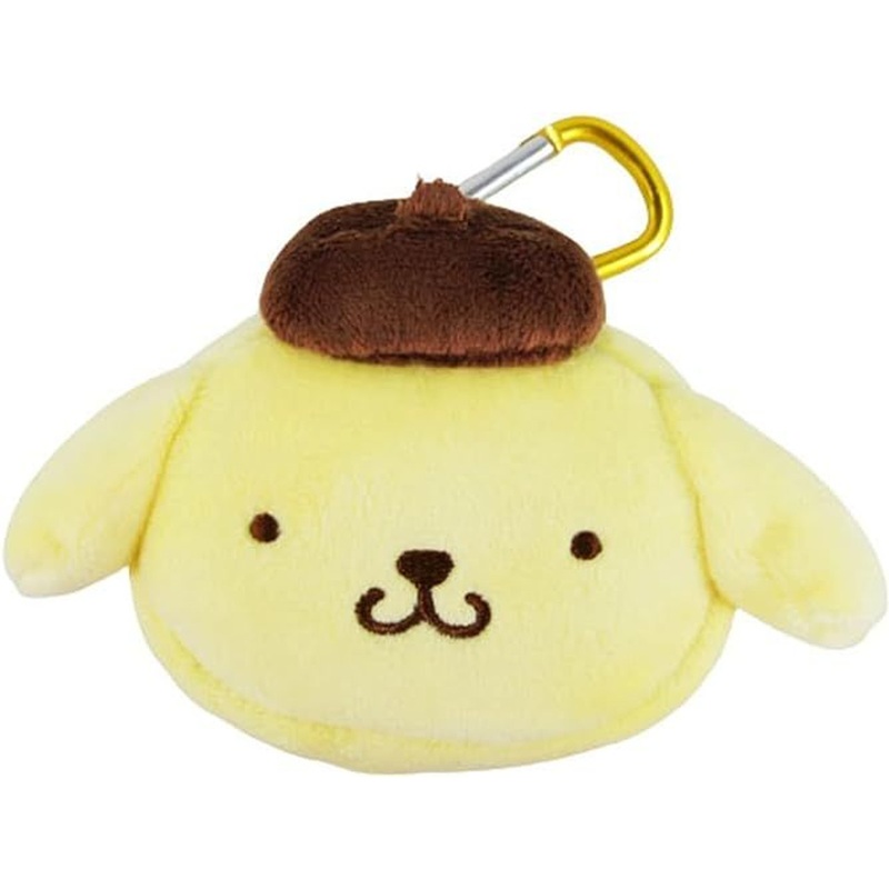 Nakajima Mascot Pouch with Carabiner – Sanrio Pom Pom Purin