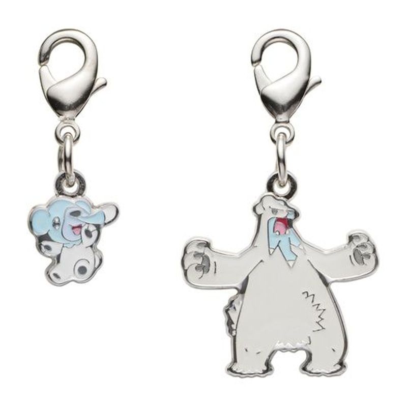 Pokemon Center Original Metal Keychain Series – Cubchoo 613-614